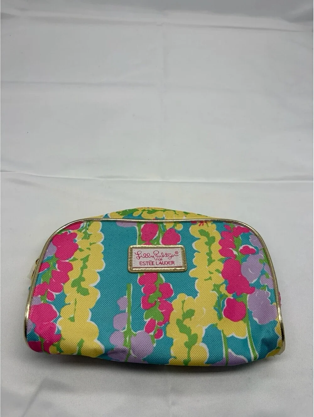 Estee Lauder Floral Cosmetic Makeup Bag by Lilly Pulitzer Design